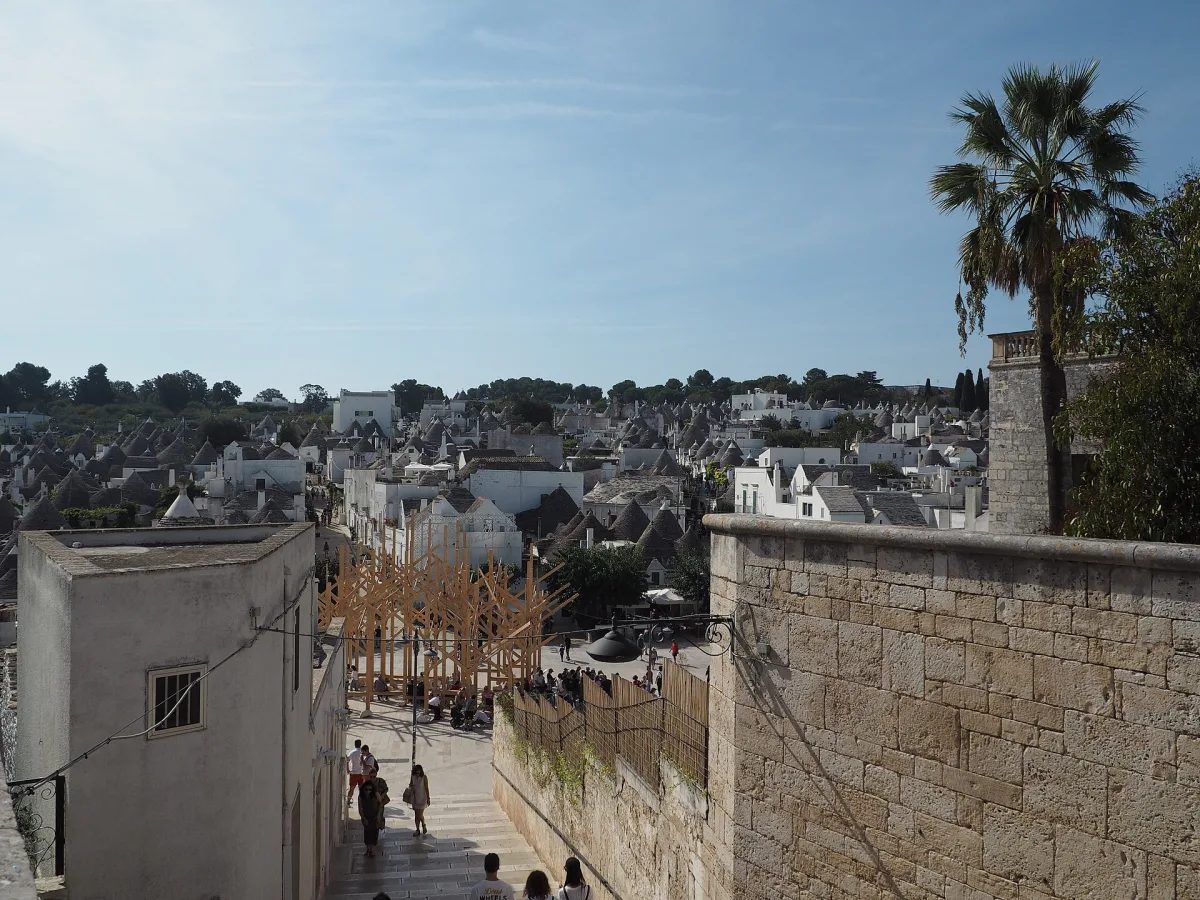 Come arrivare al Belvedere Santa Lucia di Alberobello: percorso facile